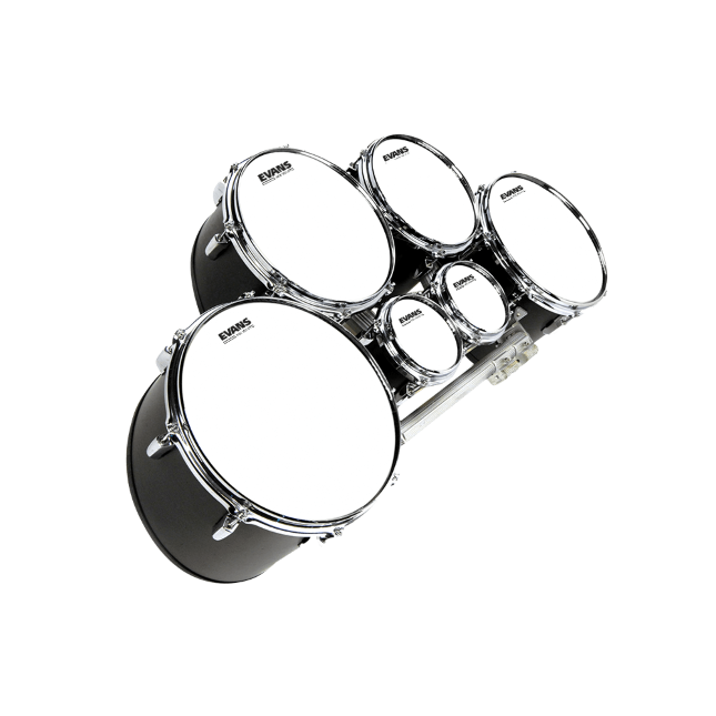 MX™ White Marching Tenor Drumhead