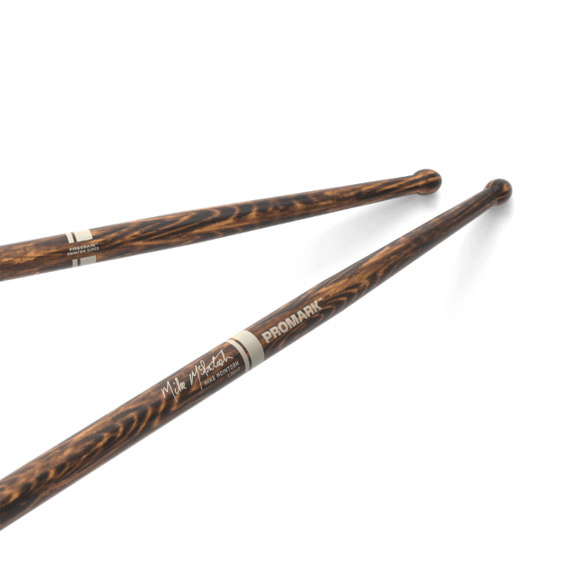 Promark Mike McIntosh Light Hickory Marching Drumstick, Wood Tip