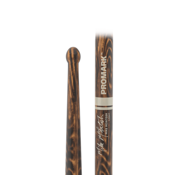 Promark Mike McIntosh Light Hickory Marching Drumstick, Wood Tip