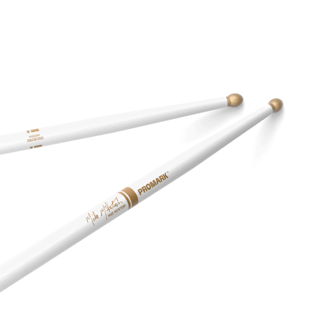 Promark Mike McIntosh Signature Hickory Marching Drumstick, Wood Tip
