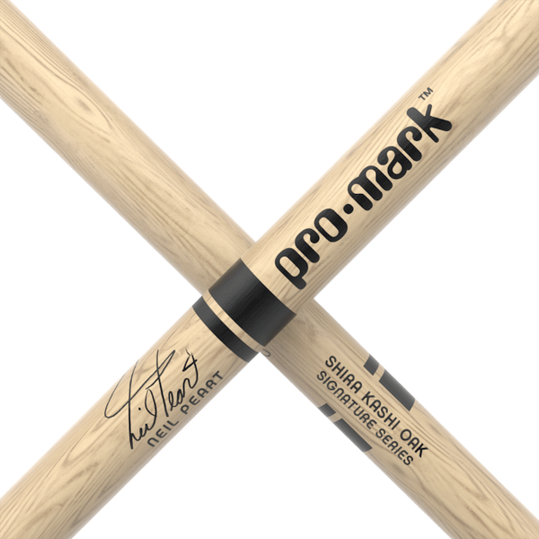 Promark Neil Peart 747 Shira Kashi Oak Drumstick, Wood Tip