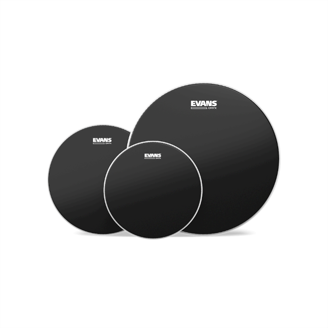 EVANS Onyx Batter Drumhead Tom Pack