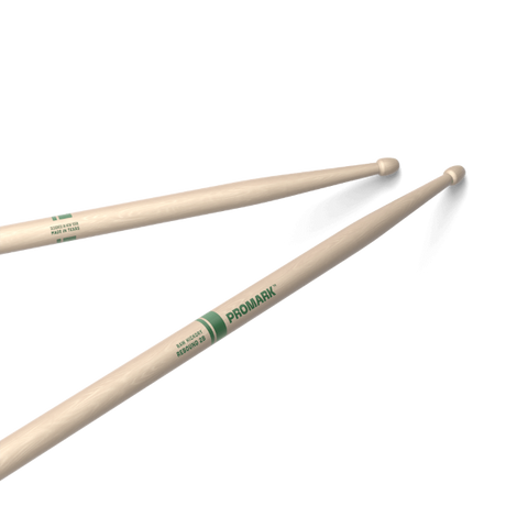 Promark Rebound 2B Raw Hickory Drumstick, Acorn Wood Tip