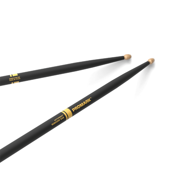 Promark Rebound 5AB ActiveGrip Hickory Drumstick, Acorn Wood Tip