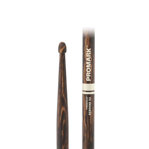 Rebound 5A FireGrain Hickory Drumstick, Acorn Wood Tip