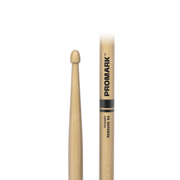 Promark Rebound 5A Hickory Drumstick, Acorn Wood Tip