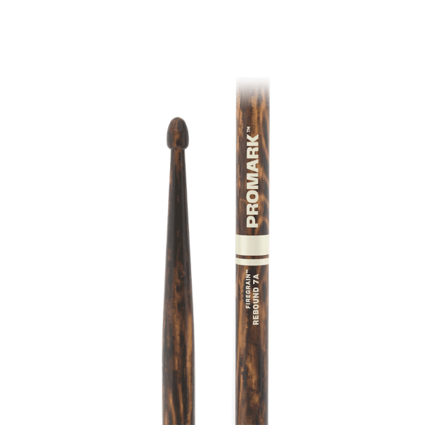 Promark Rebound 7A FireGrain Hickory Drumstick, Acorn Wood Tip