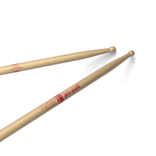 Promark Rick Latham 717 Hickory Drumstick, Wood Tip