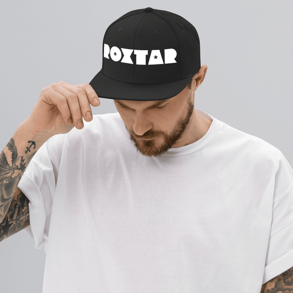 ROXTAR Snapback White Label Hat