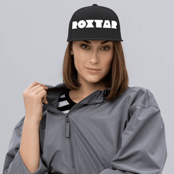 ROXTAR Snapback White Label Hat