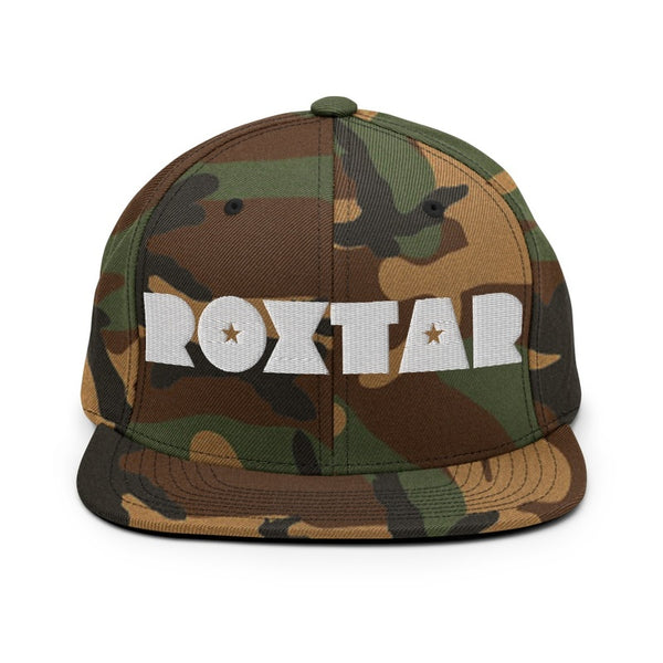 ROXTAR Snapback White Label Hat