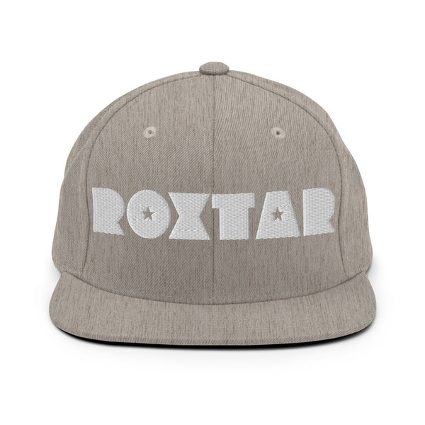 ROXTAR Snapback White Label Hat
