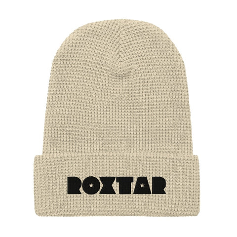 Roxtar Waffle Beanie - Black Label