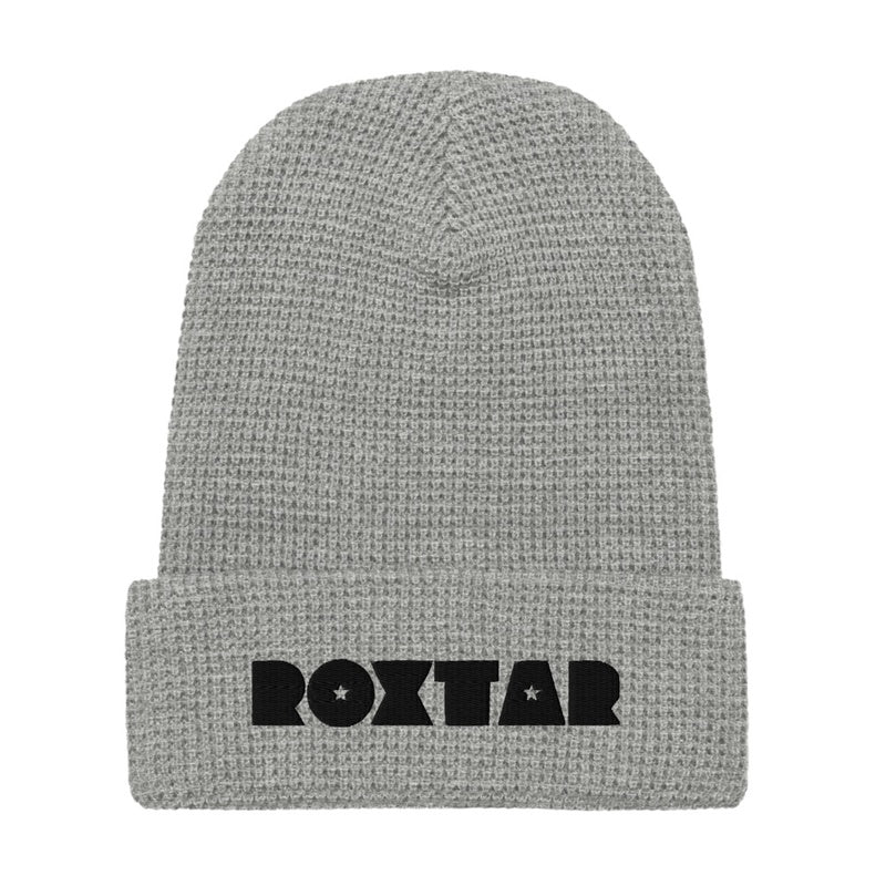 Roxtar Waffle Beanie - Black Label