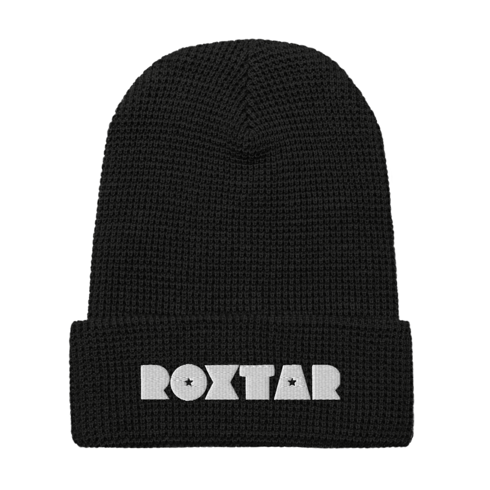 Roxtar Waffle Beanie - White Label