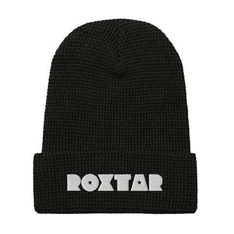 Roxtar Waffle Beanie - White Label