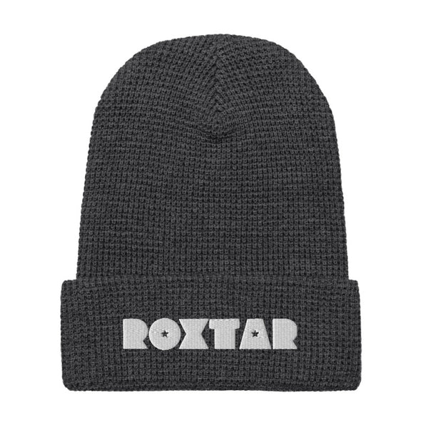 Roxtar Waffle Beanie - White Label
