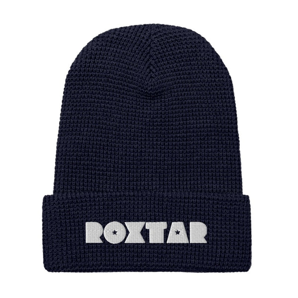 Roxtar Waffle Beanie - White Label