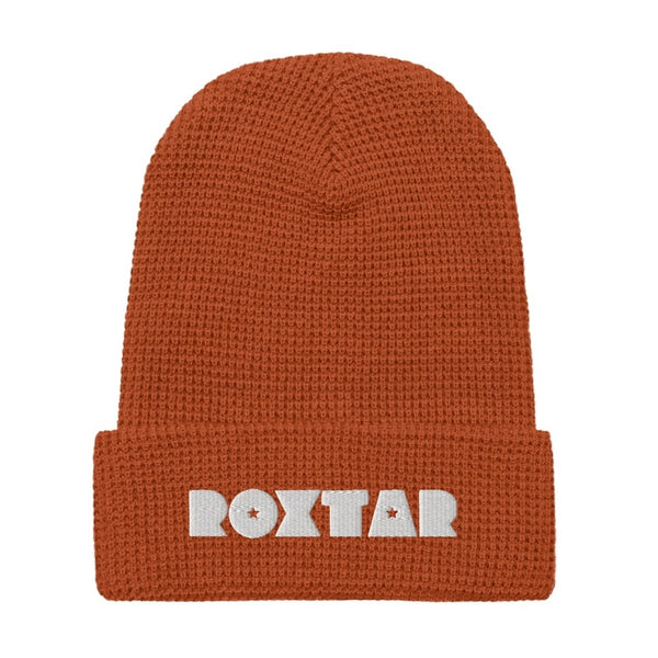Roxtar Waffle Beanie - White Label
