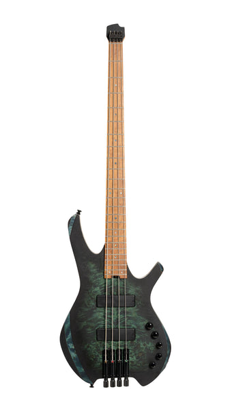 Cort SPACE4SDG Artisan Series Space 4 Bass Guitar Star Dust Green