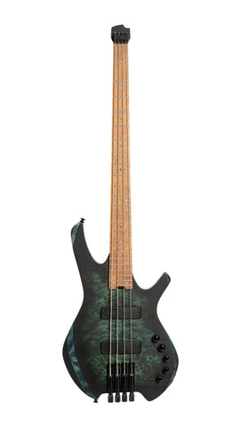 Cort SPACE4SDG Artisan Series Space 4 Bass Guitar Star Dust Green
