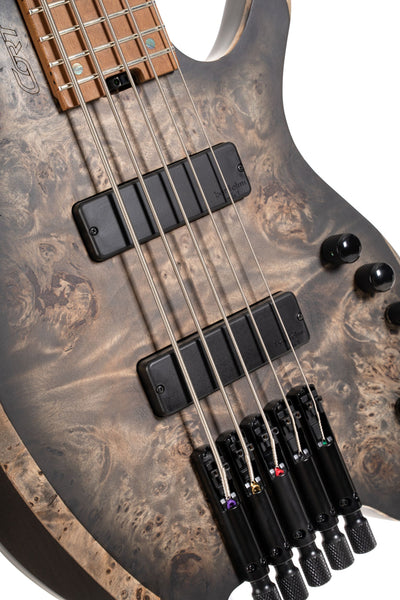 Cort SPACE5SDB Artisan Series Space 5 Bass Guitar (5 String) - Star Dust Black