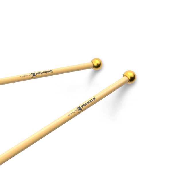 ProMark SPYR SU14R Very-Hard, 1/2" Brass Bell Mallet