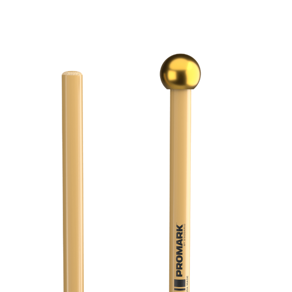 ProMark SPYR SU14R Very-Hard, 1/2" Brass Bell Mallet