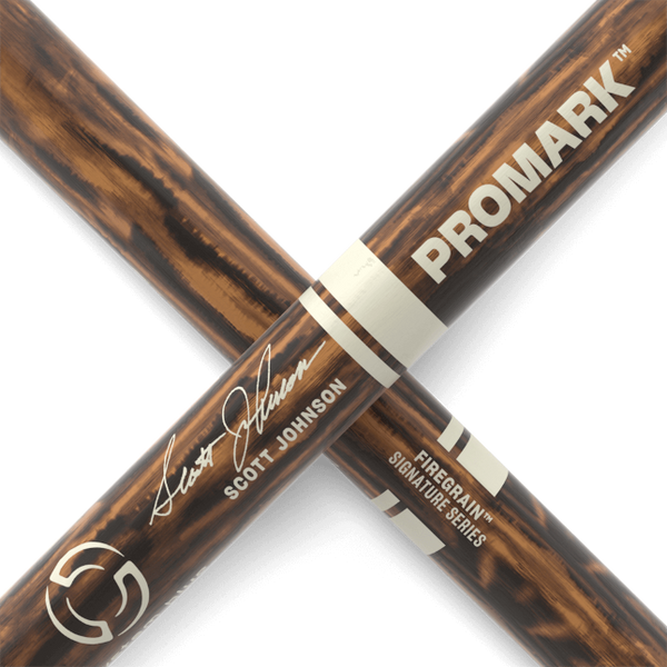 Promark Scott Johnson FireGrain Signature Marching Stick