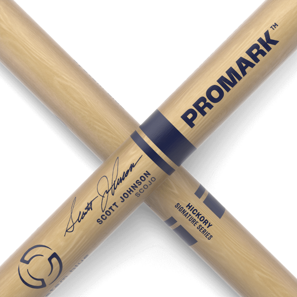 Promark Scott Johnson Scojo Hickory Practice Marching Drumstick