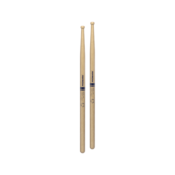 Promark Scott Johnson Scooter Hickory Marching Drumstick, Wood Tip