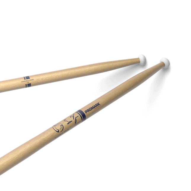 Promark Sean Vega DC Tenor Hickory Marching Drumstick, Nylon Tip