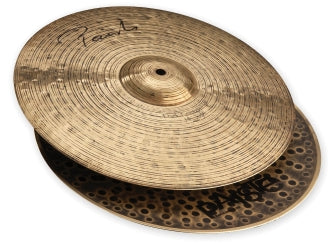 Paiste Signature Dark Energy Hats Mark I - 14" Hi Hat Cymbal