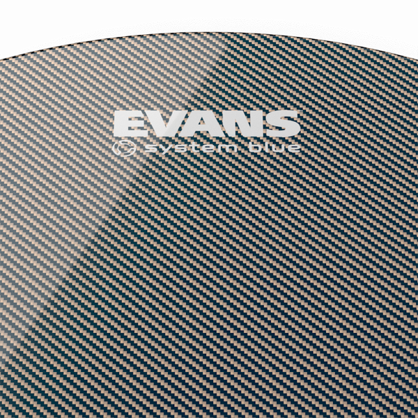 EVANS System Blue Marching Snare Batter Drumhead