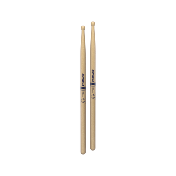 Promark System Blue DC50 Hickory Marching Drumstick, Wood Tip