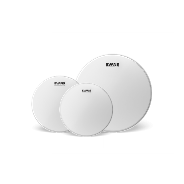 EVANS UV2 Coated Tom Batter Drumhead Tom Pack