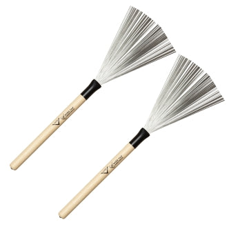 Vater Percussion VWTW Wooden Handle Wire Brush