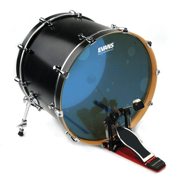 EVANS Hydraulic Blue Bass Drum Batter Drumhead