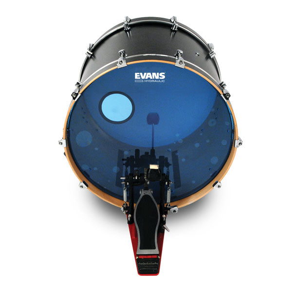 EVANS Hydraulic Blue Bass Drum Batter Drumhead