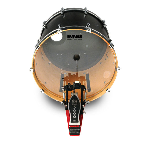EVANS Hydraulic Glass Bass Drum Batter Drumhead