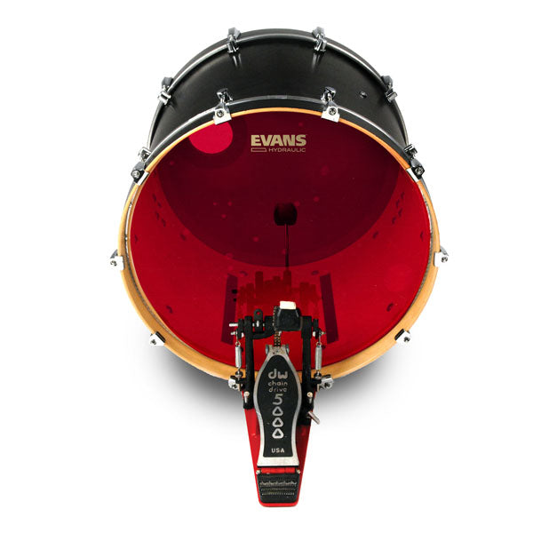 EVANS Hydraulic Series Red Bass Drum Batter Drumhead