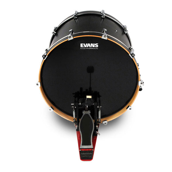Evans Hydraulic Black Bass Drum Batter Drumhead - 22 Inch