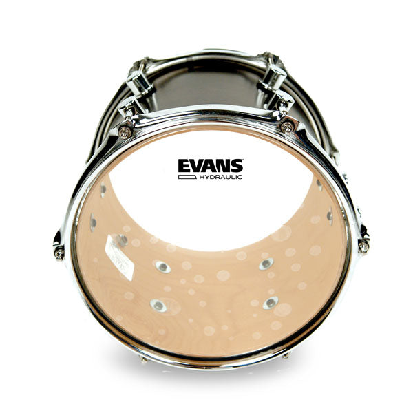 EVANS Hydraulic Glass Clear Tom Batter Drumhead