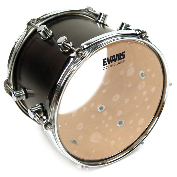 EVANS Hydraulic Glass Clear Tom Batter Drumhead