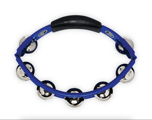 Latin Percussion LP142NYHBL City Series Hand Held Tambourine Blue