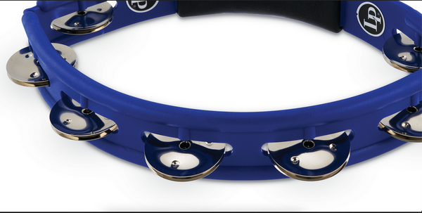 Latin Percussion LP142NYHBL City Series Hand Held Tambourine Blue