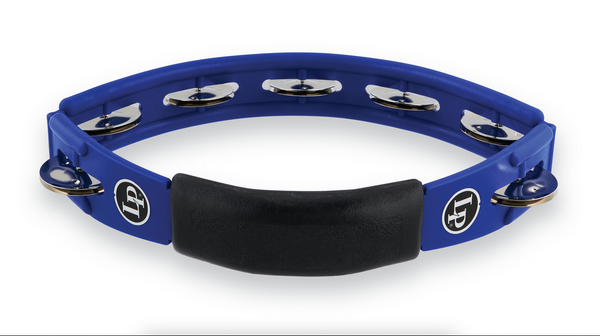 Latin Percussion LP142NYHBL City Series Hand Held Tambourine Blue