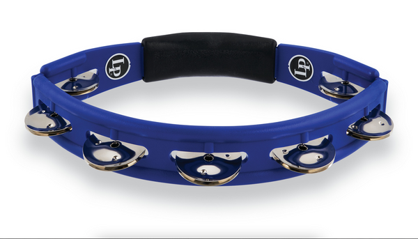 Latin Percussion LP142NYHBL City Series Hand Held Tambourine Blue