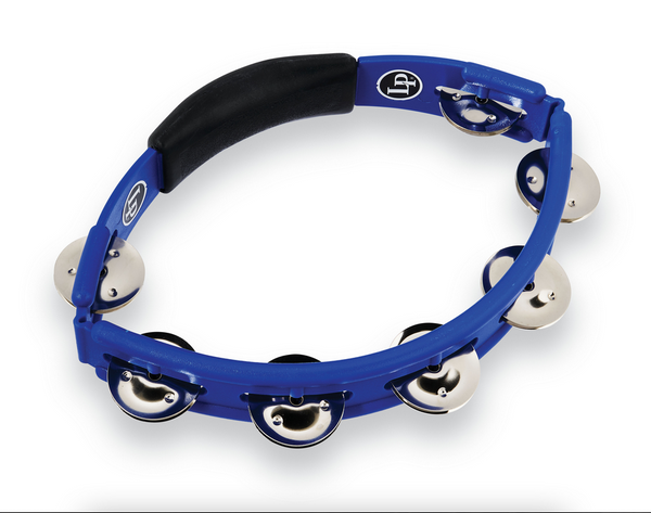 Latin Percussion LP142NYHBL City Series Hand Held Tambourine Blue