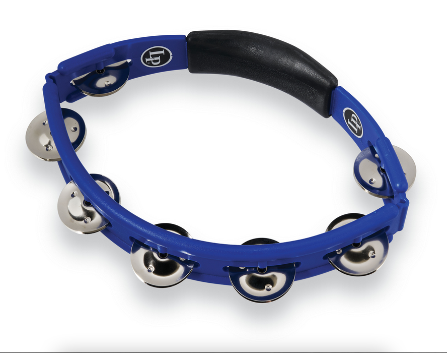 Latin Percussion LP142NYHBL City Series Hand Held Tambourine Blue